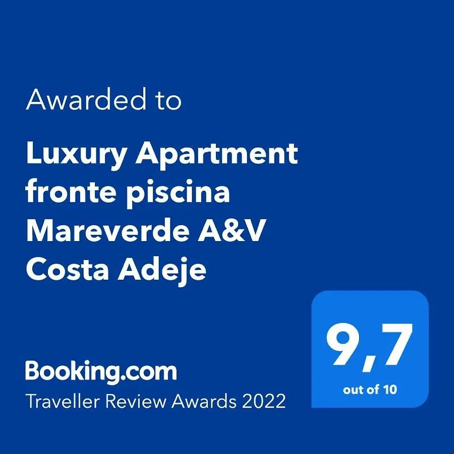 Luxury Apartment Fronte Piscina Mareverde A&V Costa Adeje  Costa Adeje (Tenerife)